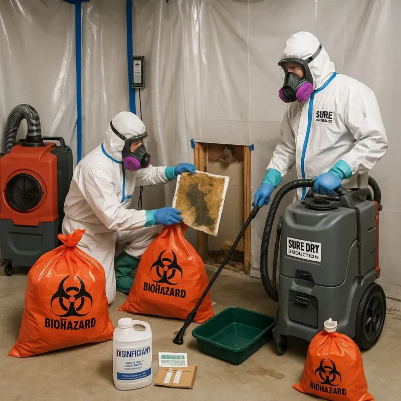 Contaminated Water Handling Protocols process in Chevy Chase, DC