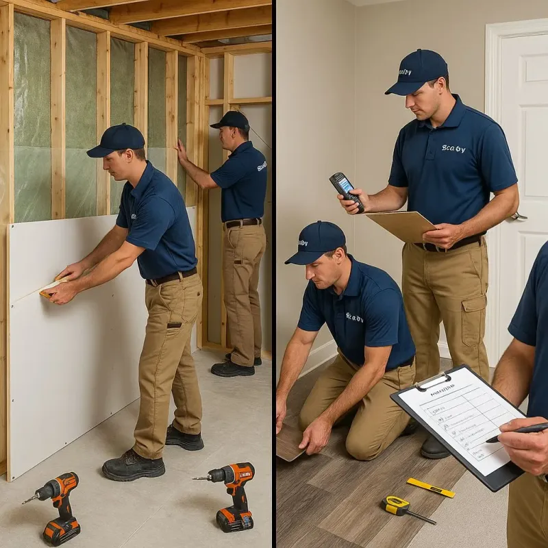 Repairs and Reconstruction process in Chevy Chase, DC